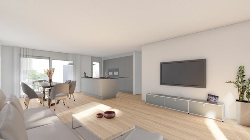 5 1/2-Zimmer Doppeleinfamilienhaus mit zwei Tiefgaragenplätzen (4)