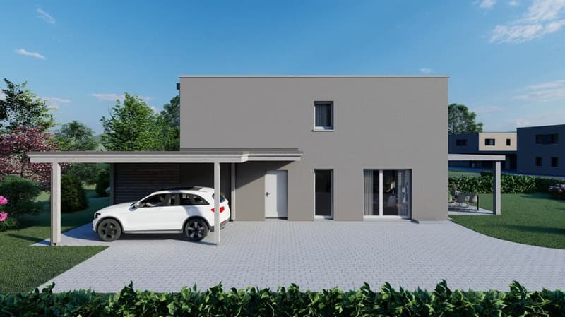 Detached double-family house with a view of the vineyards (2)