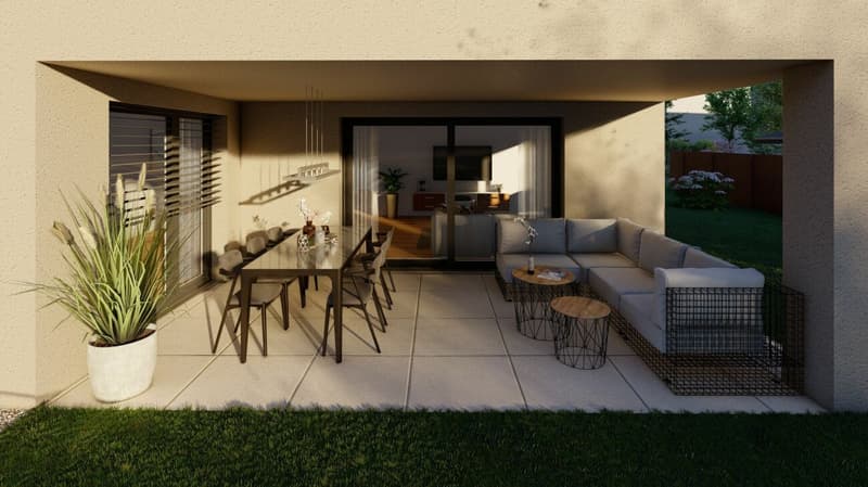 4.5-room garden apartment in Gams (6)