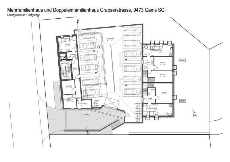 Appartamento di 4.5 locali al 1° piano, a Gams (10)