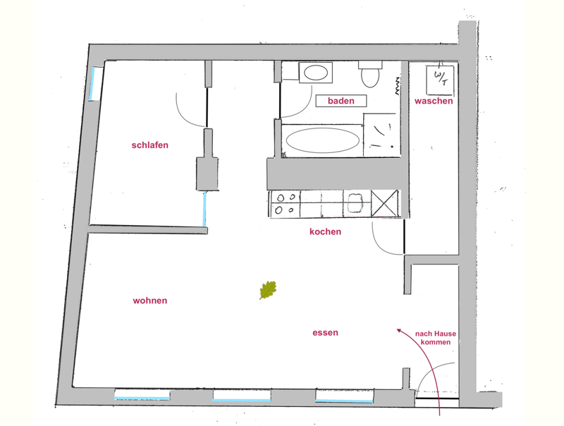 Attraktive 2.5 Zimmer Wohnung in historischen Mauern in Schinznach Dorf (12)