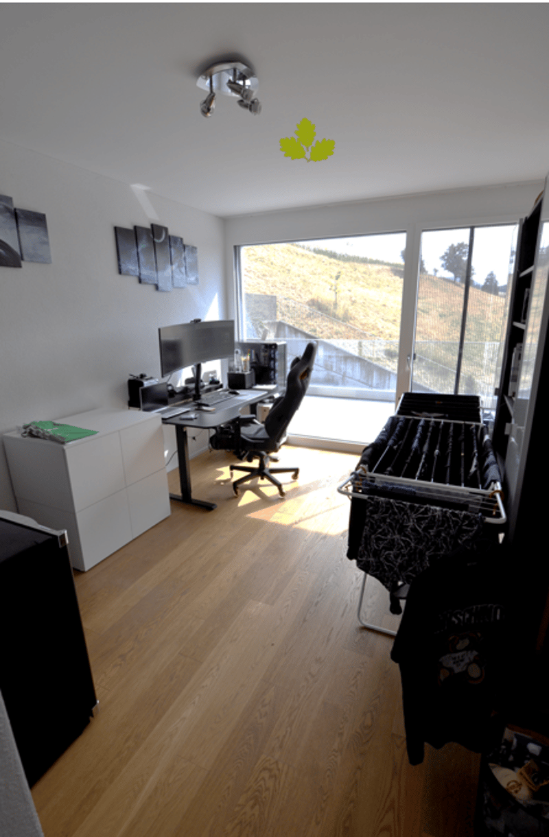 Modern 3.5-room attic apartment with panoramic view in Bözen (8)