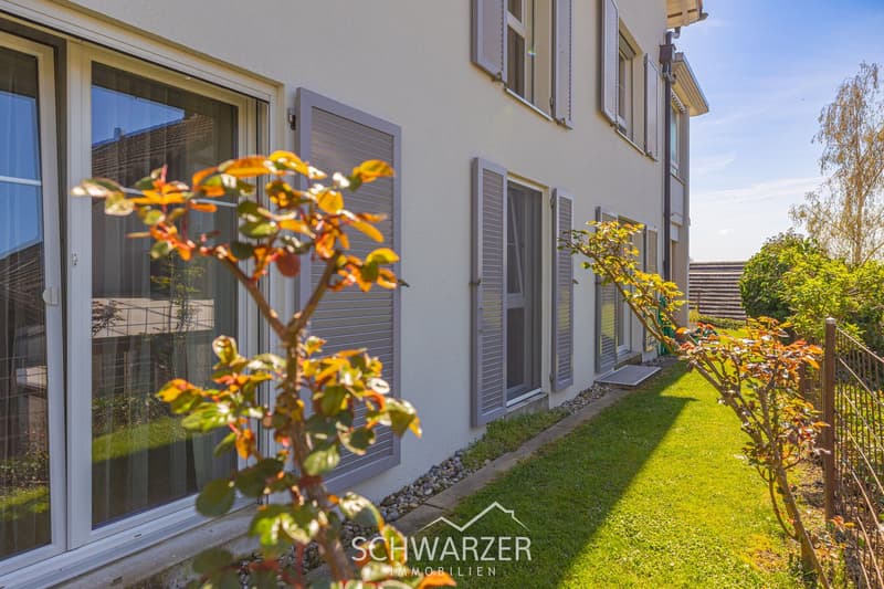 Arrival, Revival & Well-being - Sunny 5.5-room apartment with panoramic view, garden & quality of life (13)