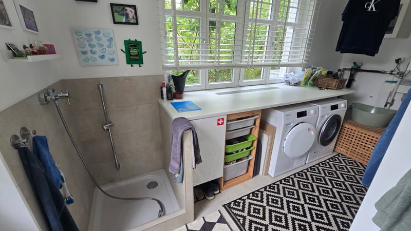 Hauswirtschaftsraum Hundedusche