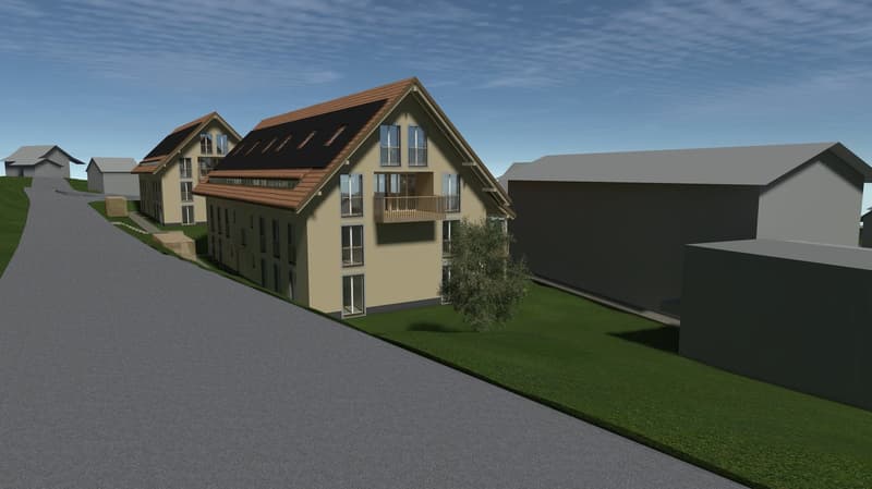 Neubauprojekt für INVESTOREN : Wohnüberbauung 3 MFH mit 27 Wohnungen im Kanton Zürich (5)