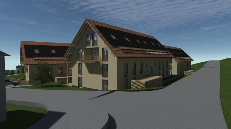 Neubauprojekt für INVESTOREN : Wohnüberbauung 3 MFH mit 27 Wohnungen im Kanton Zürich (4)
