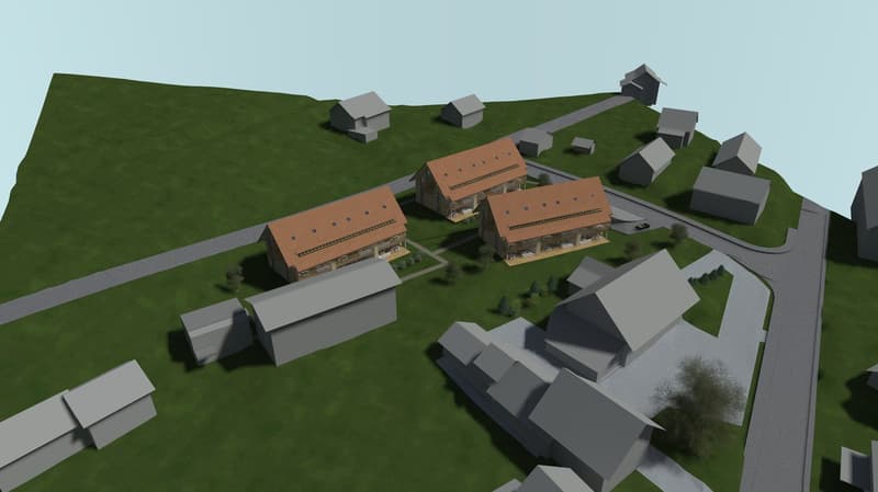 Neubauprojekt für INVESTOREN : Wohnüberbauung 3 MFH mit 27 Wohnungen im Kanton Zürich (1)
