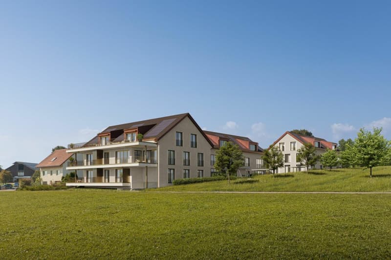 Nouveau bâtiment "ALPENBLICK" - appartement 3,5 pièces spacieux avec vue à longue distance inobstructée (2)