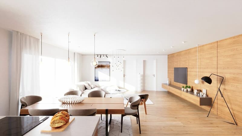 Modernes Attikawohnen: Grosszügige 4.5-Zimmer-Wohnung im Herzen von Amriswil (4)