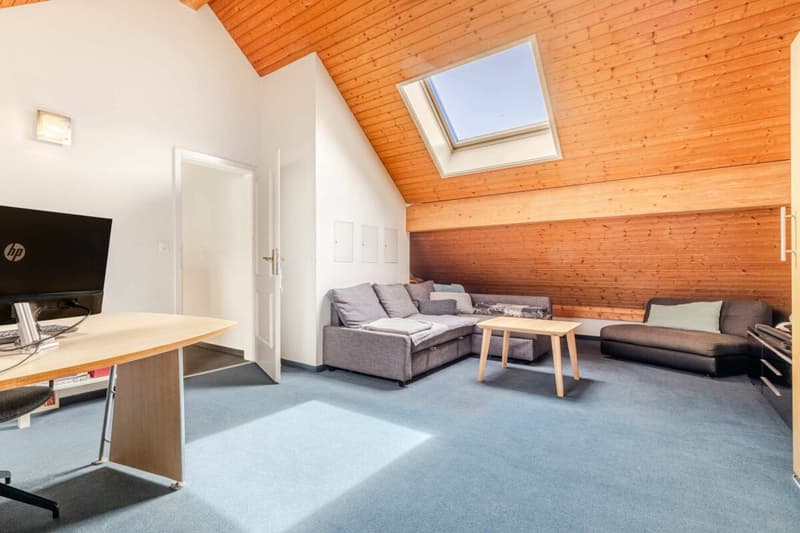 Quiet, Sunny and Spacious: 6.5-Room Attic Maisonette Apartment with Bright Rooms in Beautiful Speicher (11)
