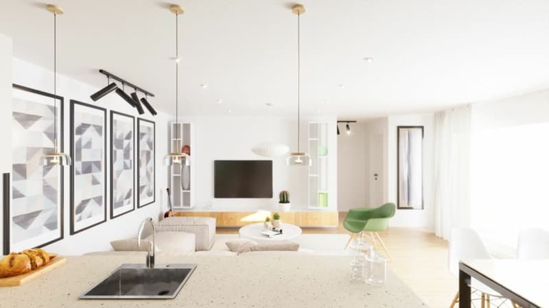 Modern living in the heart of Amriswil - 4.5-room new building (2)