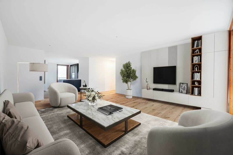 Spacious, modern, scenic - 5.5 room apartment in St. Gallen (1)