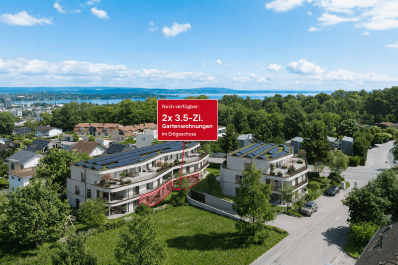 Construction start - last two 3.5-room garden apartments in the new "Linéa" building in Kreuzlingen (2)