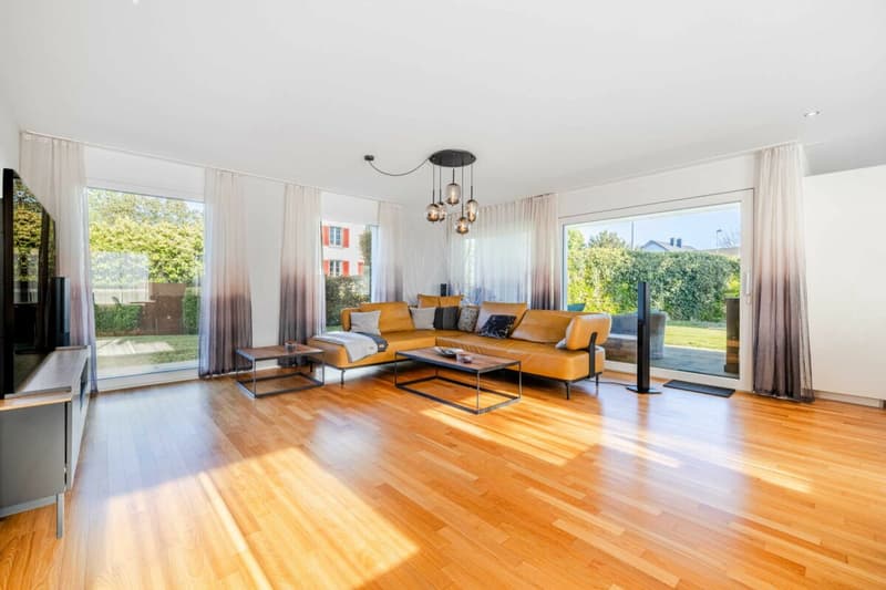 Rare opportunity: ground floor apartment in a tax-friendly municipality with a large garden share (3)