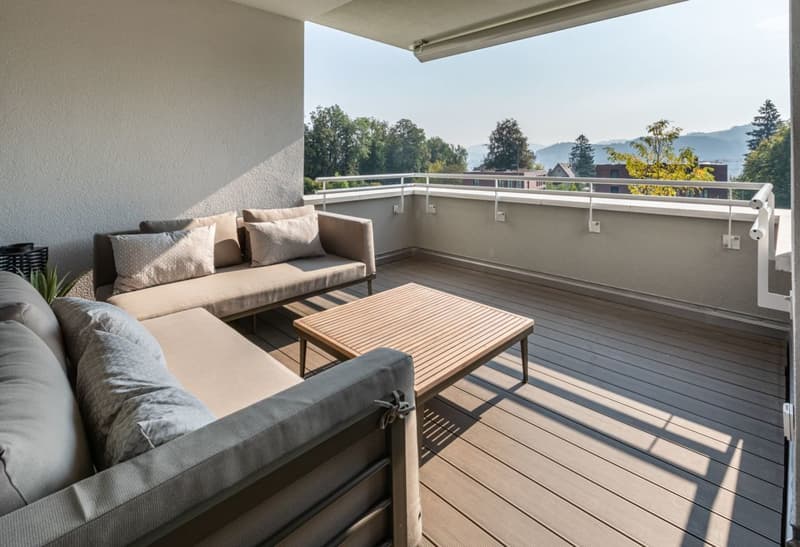 Modern, möbliert und zentral - 3.5-Zimmer-Wohnung in Rotmonten (5)
