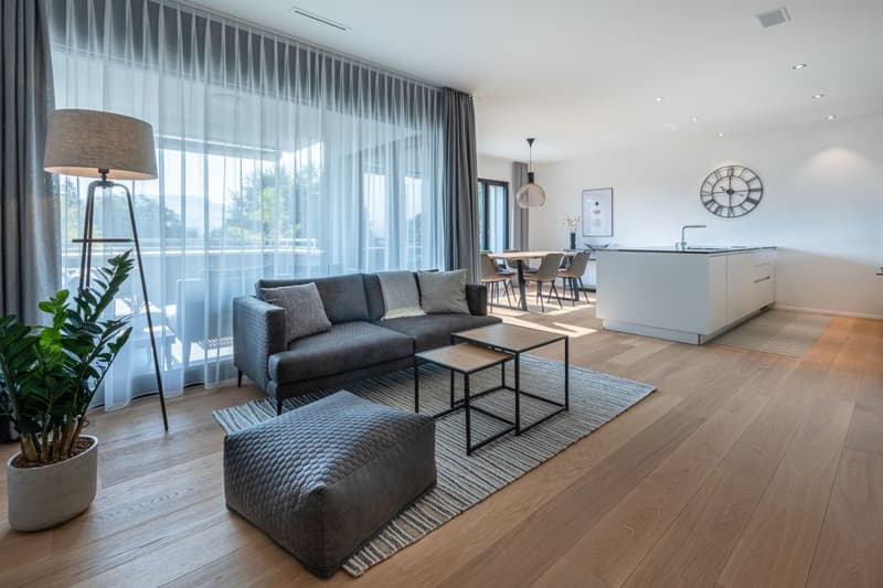 Modern, möbliert und zentral - 3.5-Zimmer-Wohnung in Rotmonten (2)