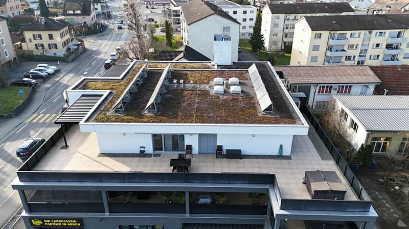 Habiter au-dessus des toits d'Arbon - Attique avec vue lointaine (8)