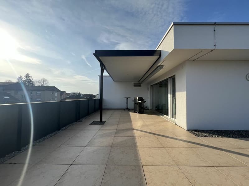 Habiter au-dessus des toits d'Arbon - Attique avec vue lointaine (11)