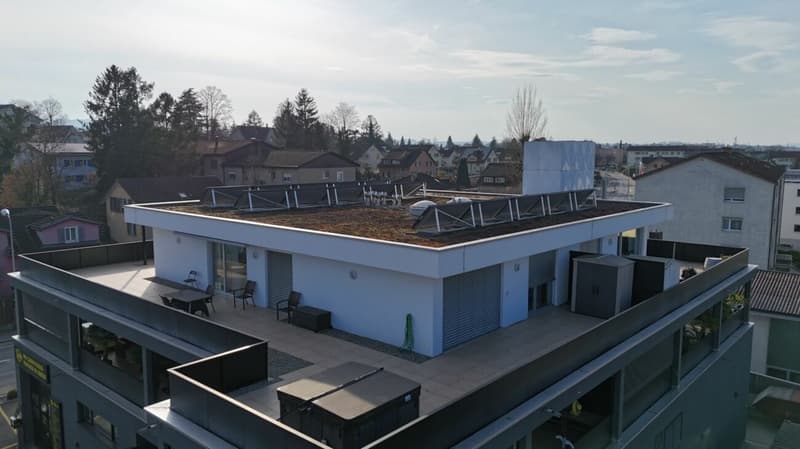 Habiter au-dessus des toits d'Arbon - Attique avec vue lointaine (9)