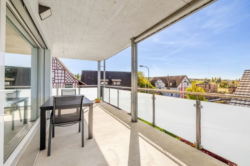 APPARTEMENT 4.5 PIÈCES LUMINEUX AU 2ÈME ÉTAGE AVEC TERRASSE COUVERTE SPACIEUSE & SALLE DE BAIN EN SUITE PRÈS DU LAC (8)