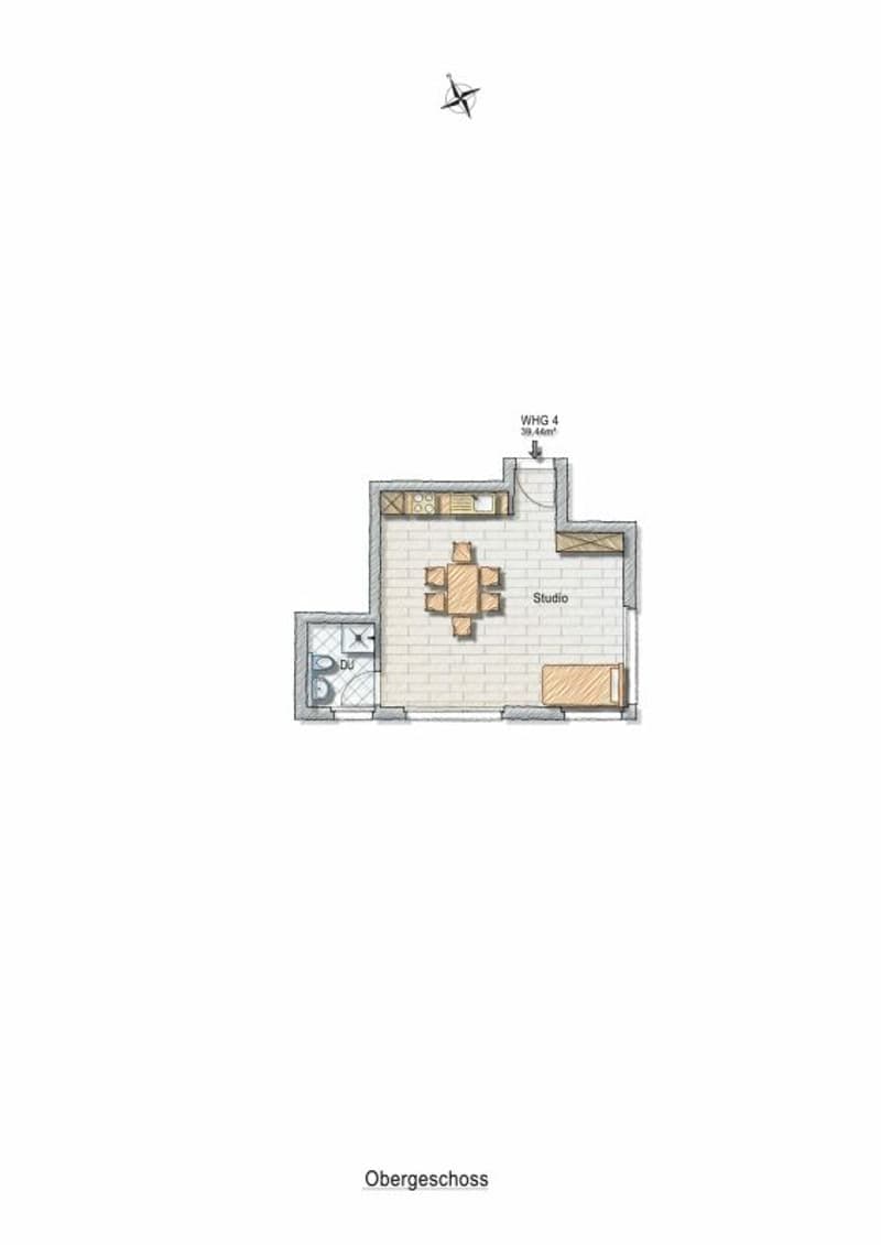 Moderno studio di 1.5 camere vicino al Lago di Costanza a Landschlacht (8)