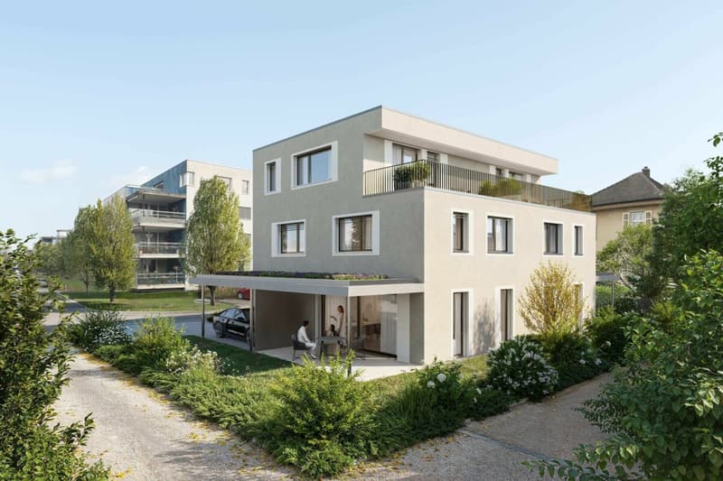 Last 5.5-room semi-detached house - Minergie-P certified new building (4)