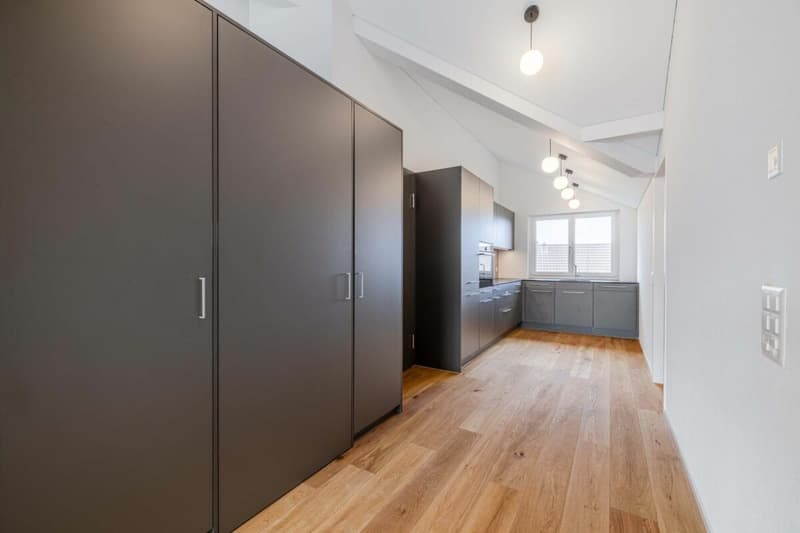 ruhig gelegene 3.5-Zi. Neubau-Dachwohnung mit Blick ins Grüne (5)