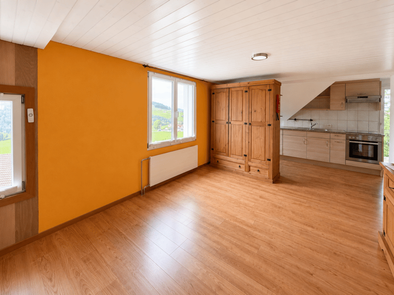 Appartement mansardé de 3,5 pièces modernisé avec balcon et vue panoramique (4)