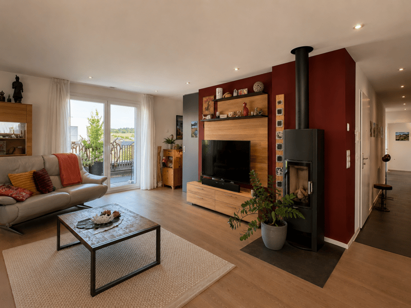 Appartement attique 5.5 pièces avec terrasse de 150 m² tout autour, vue panoramique et accès direct à la terrasse depuis chaque pièce (2)