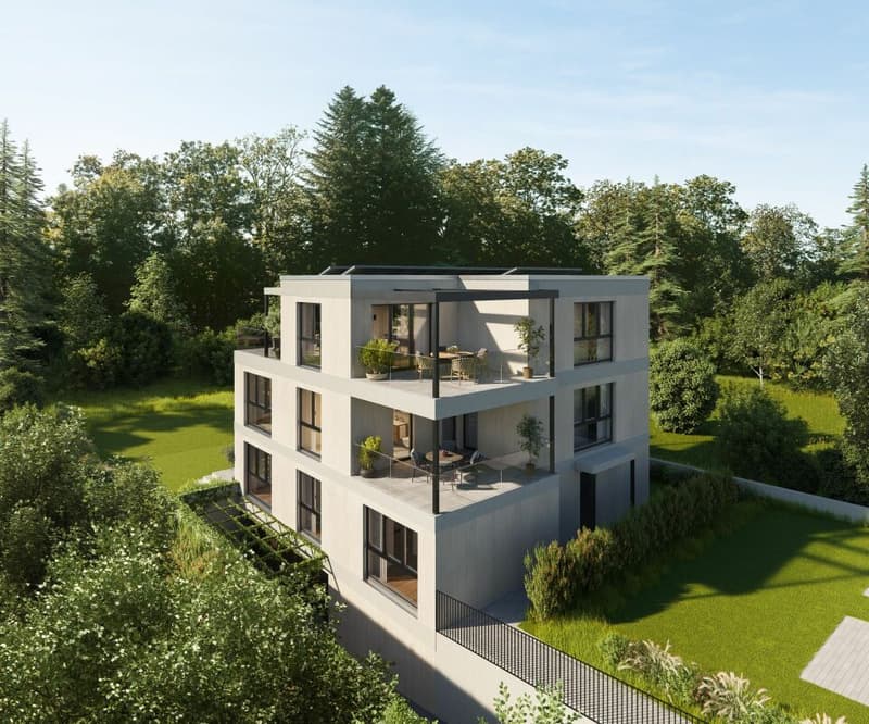 4.5-Zi. Gartenwohnung im Neubau DUO - exklusives Wohnen mit nur 2 Parteien (3)