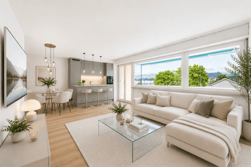 FAMILIENFREUNDLICHE, HOCHWERTIG RENOVIERTE, MODERNE 4.5-ZIMMER-WOHNUNG IN MEHRFAMILIENHAUS MIT LIFT (1)