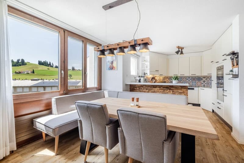 Vivere in pace a Trogen: Appartamento moderno 4.5 locali con due balconi vetriti (8)