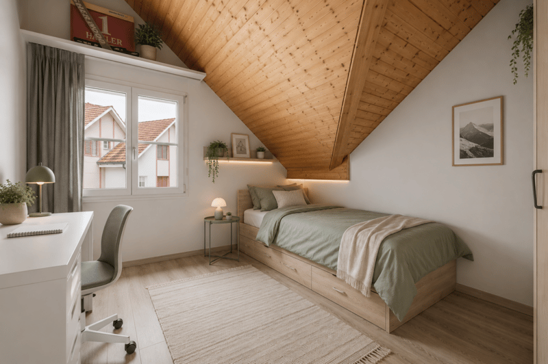 Über den Dächern von Speicher: Lichtdurchflutete Maisonette mit viel Raum und Ruhe (11)