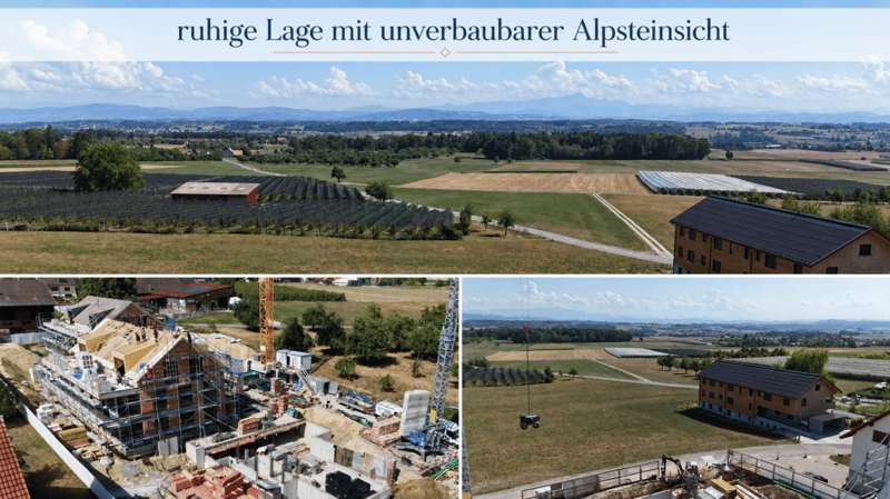 ruhige Lage und unverbaubarer Alpsteinblick - Neubau 3.5-Zi. Dachwohnung (1)
