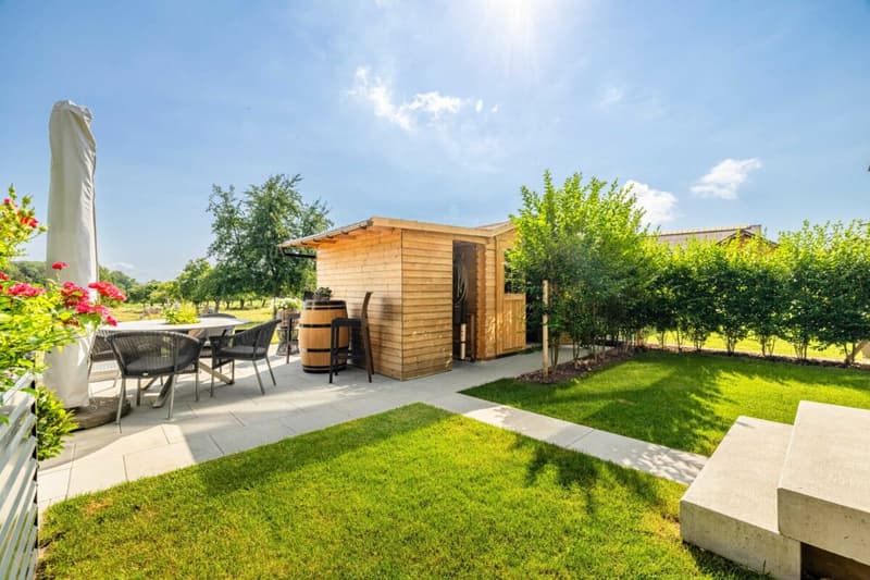 Wohnen mit Weitblick ins Grüne - hochwertige 3.5-Zimmer-Gartenwohnung (7)