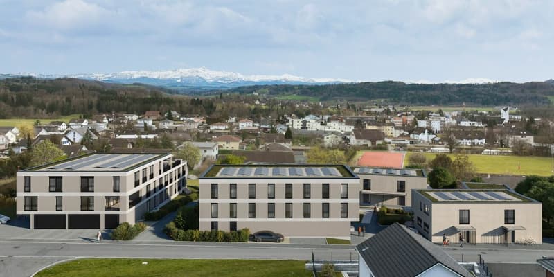 Familienwohnen mit Aussicht - grosszügiges 5.5-Zi. Doppel-Einfamilienhaus (5)