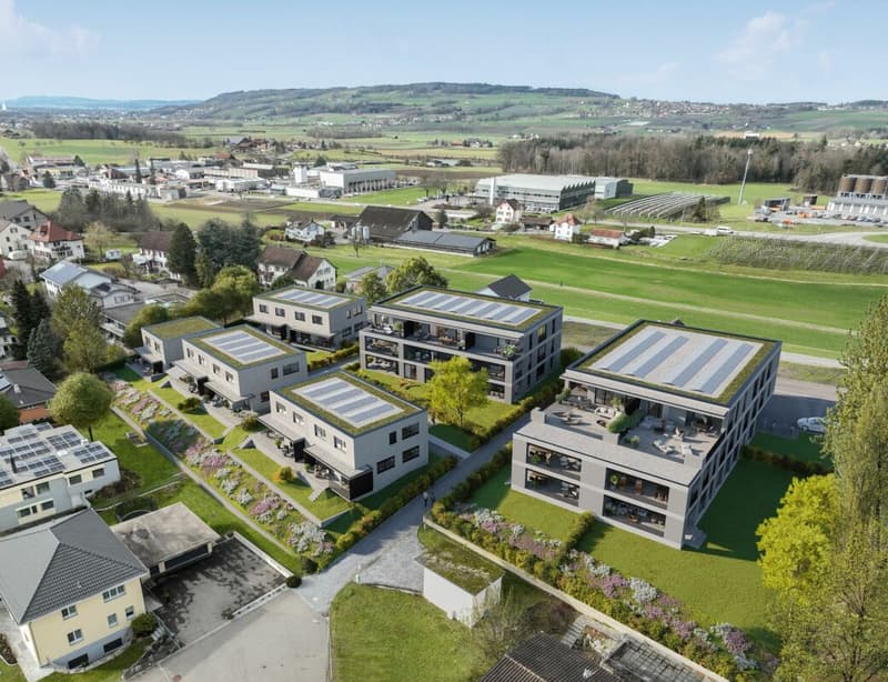 Familienwohnen mit Aussicht - grosszügiges 5.5-Zi. Doppel-Einfamilienhaus (4)