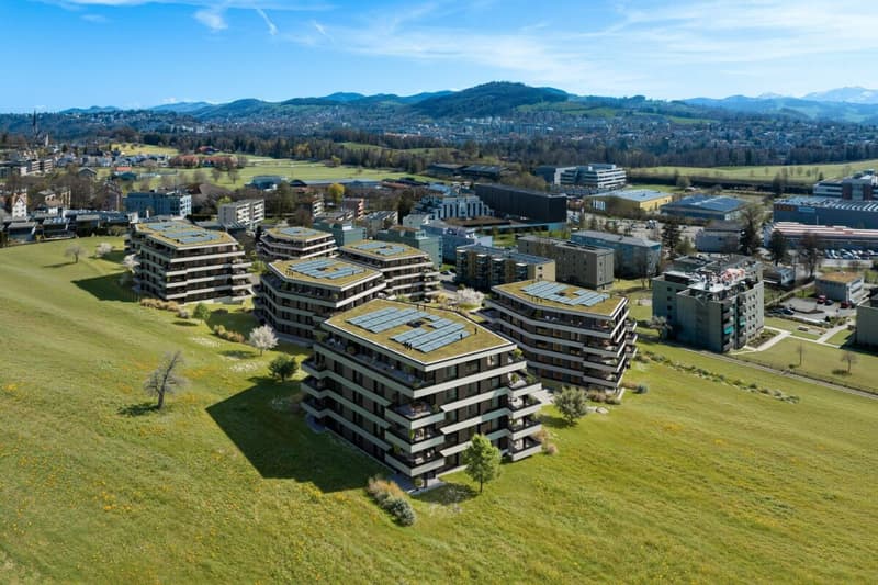 Neubau "Obstgarten" - 3.5-Zi. Wohnung mit freiem Blick in die Landwirtschaftszone (5)