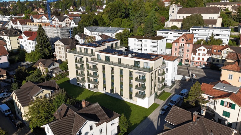 ERSTBEZUG per 01.11: Exklusiver Neubau im Zentrum von St. Gallen (1)
