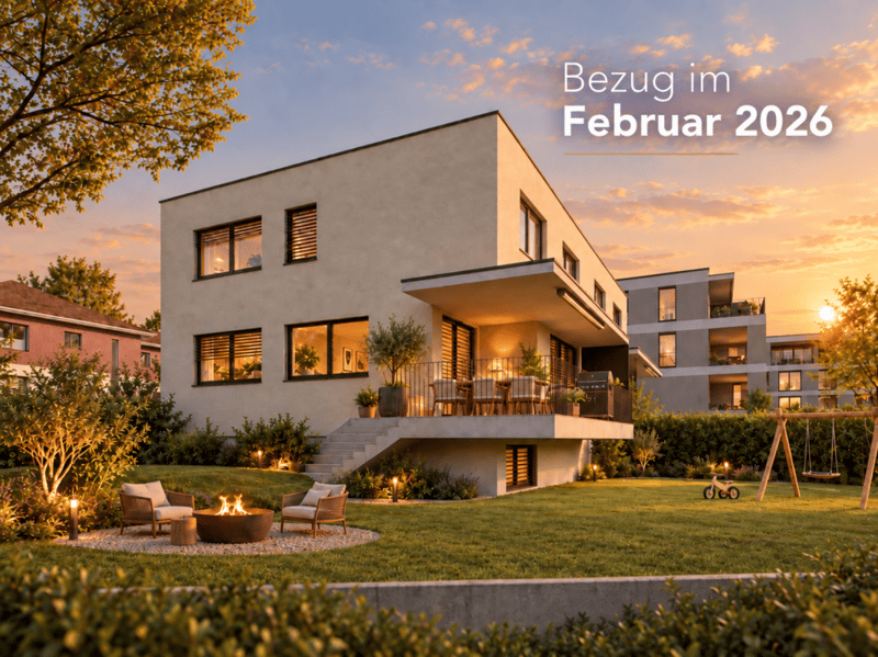 Neubau 5.5-Zi. Doppelhaushälfte - an ruhiger, leicht erhöhter Lage (1)