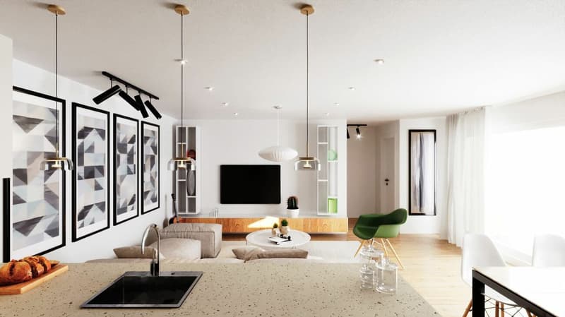 NEUBAU - LETZTE WOHNUNG: Exklusive Attikawohnung an zentraler Lage in Amriswil (1)