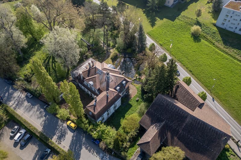 Herrschaftshaus mit weitläufigem Park und Schwimmteich (1)