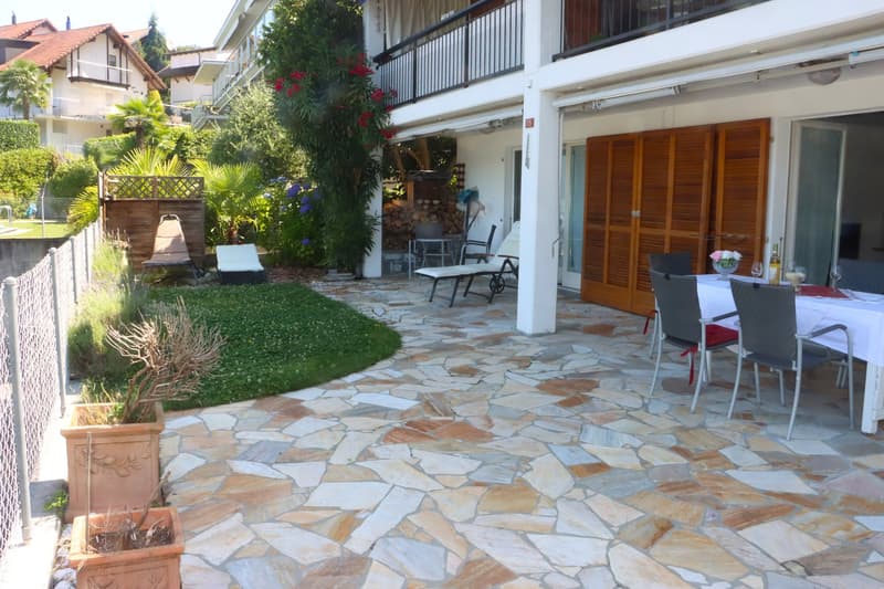 Ihre Ferienwohnung mit fantastischer Terrasse, Appartamento con vista lago (3)