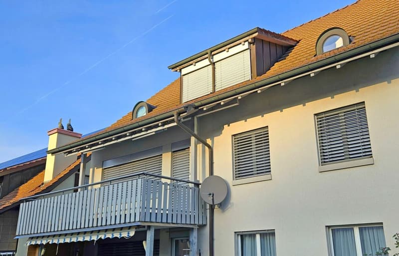 Ihr neues Zuhause mit Abendsonne
