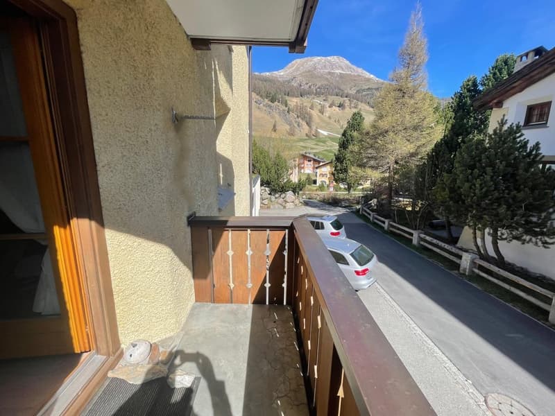 Appartement cosy de 1,5 pièces dans un emplacement absolument calme à Celerina à vendre (11)