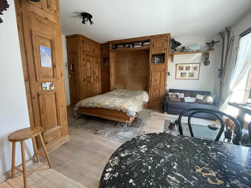 Appartement cosy de 1,5 pièces dans un emplacement absolument calme à Celerina à vendre (7)