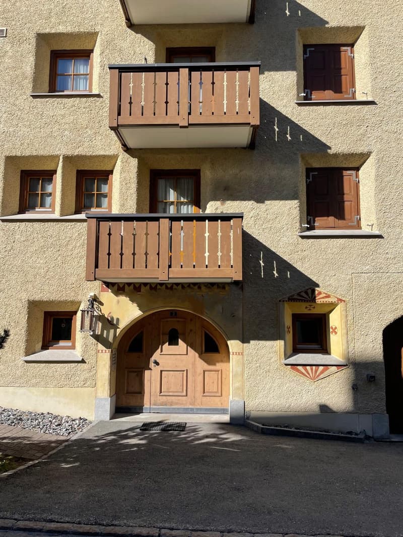 Appartement cosy de 1,5 pièces dans un emplacement absolument calme à Celerina à vendre (2)