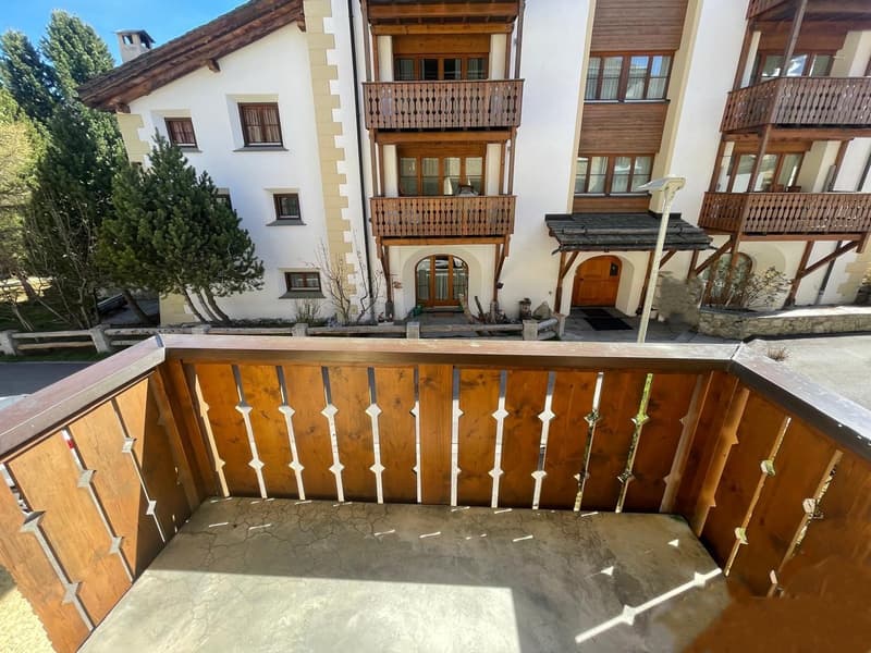 Appartement cosy de 1,5 pièces dans un emplacement absolument calme à Celerina à vendre (12)