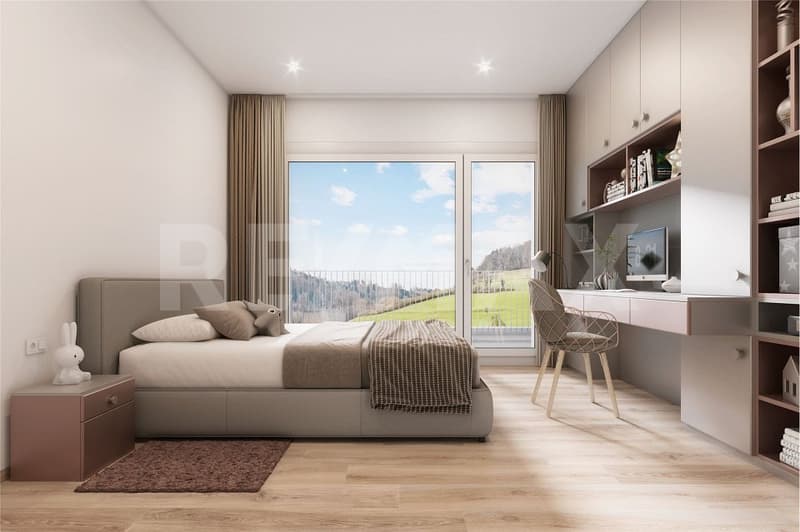 Maisons unifamiliales de haute qualité : avec vue sur le vert, terrasse et construction durable (Maison 4b) (8)