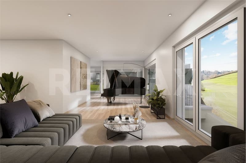 Maisons unifamiliales de haute qualité : avec vue sur le vert, terrasse et construction durable (Maison 4b) (4)